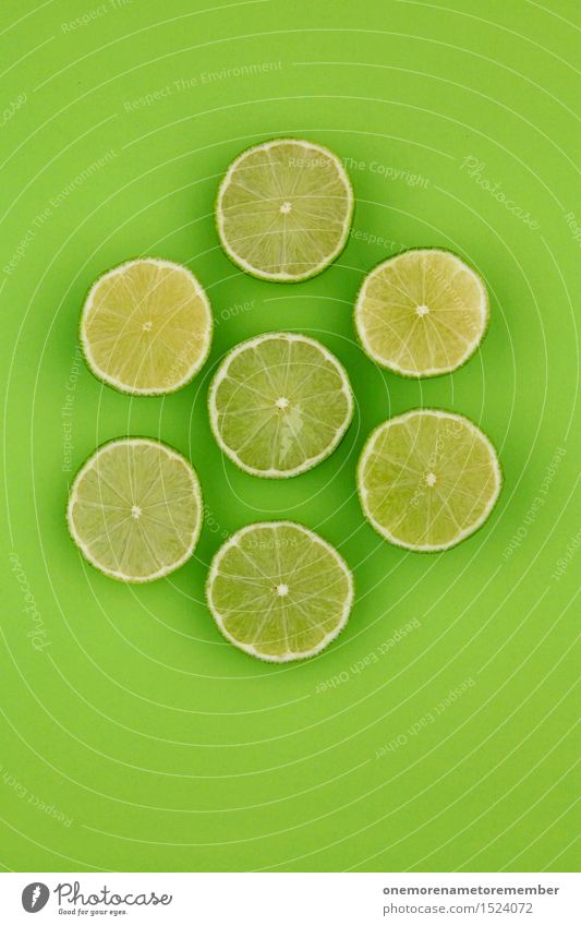 lime slaughter Art Work of art Esthetic Lime Slices of lime Green Bilious green Gaudy Grass green Decoration Delicious Healthy Eating 7 Kitchen Vitamin-rich