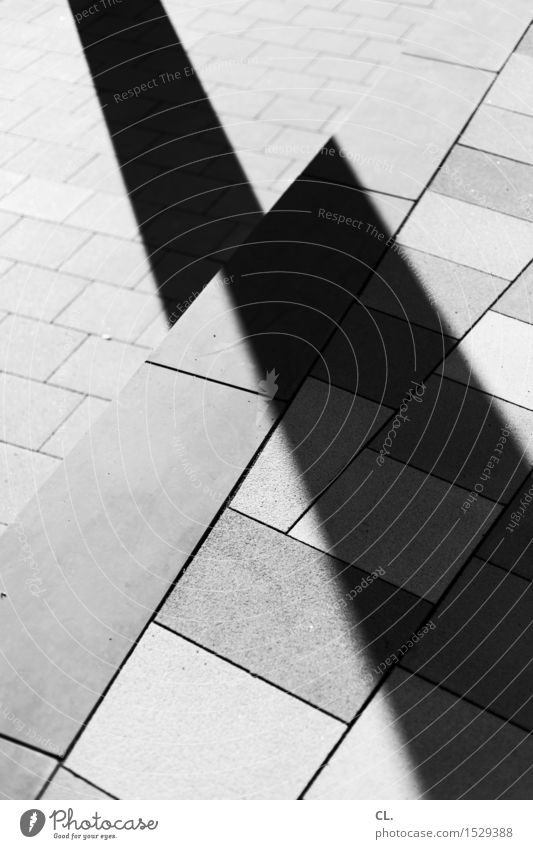 Stage 3 Architecture Stairs Lanes & trails Ground Line Esthetic Sharp-edged Change Black & white photo Exterior shot Abstract Deserted Day Light Shadow Contrast
