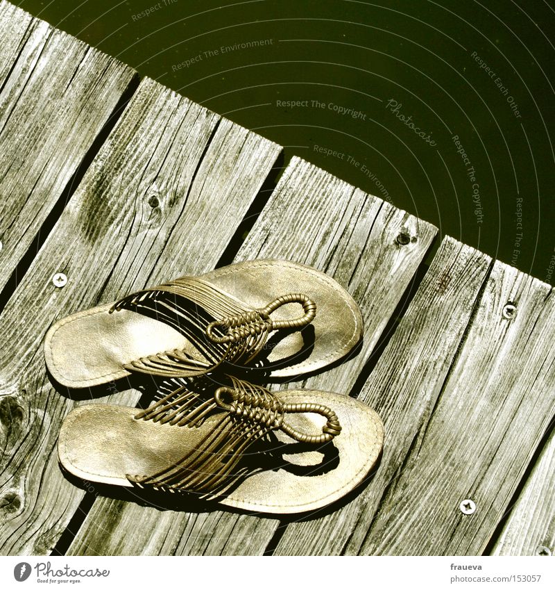 Cleopatra Footwear Swimming & Bathing Footbridge Wood Water Summer Flip-flops Sandal Gold cleopatra