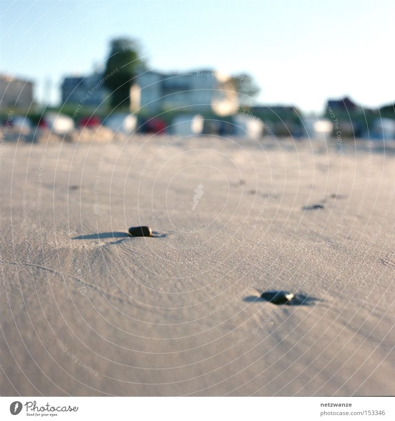 two Medium format Beach Stone Vacation & Travel Sand 2 Ocean 6x6