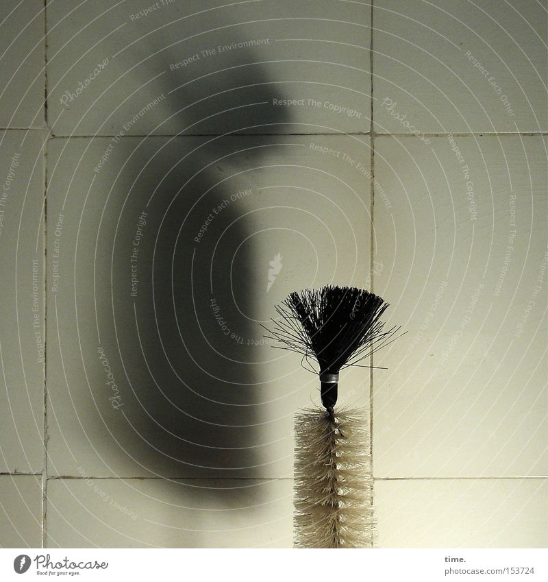 genie in the bottle Kitchen Brush Cleaning Tile Bristles Wire Whorl Square Conspiracy Household bottle brush Corner Ghosts & Spectres Detail Shadow