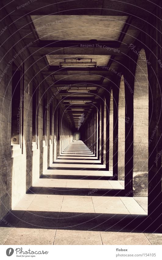 endlessness Tunnel Column Corridor Infinity Shadow Light Hallway Gate Entrance Geometry Symmetry Archway Ancient Historic House of worship