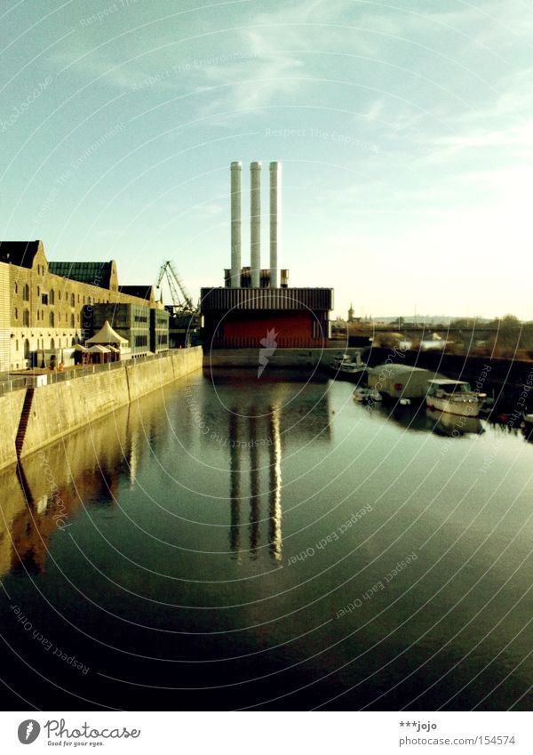 dream factory. Factory Chimney Electricity generating station Thermal power station Harbour River Lake Water Reflection Industrial Photography Industry Jetty 3