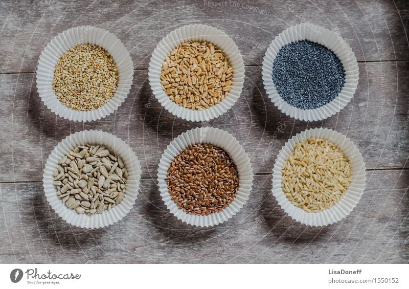 cereals Food Grain Kernels & Pits & Stones Nutrition Healthy Esthetic Colour photo Subdued colour Interior shot Close-up Detail Macro (Extreme close-up)