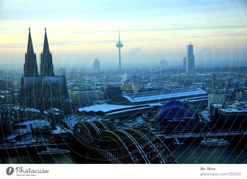 Homeland series (1) Panorama (View) Town Cologne Kitsch Cologne Cathedral Landmark Home country Tourism Vantage point House of worship Monument Dome sigtseeing
