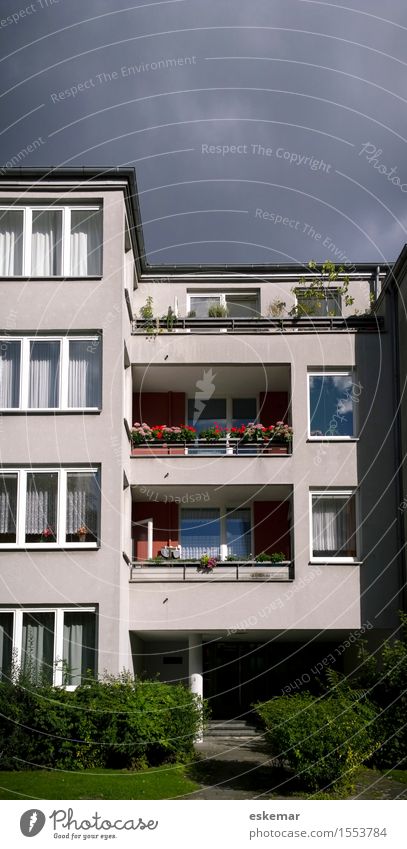 habitation Style Living or residing Flat (apartment) House (Residential Structure) Dream house Apartment Building Balcony Berlin Berlin zoo Hansa Quarter