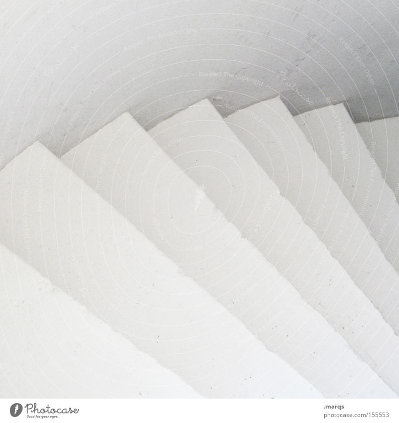 Stairway Black & white photo Interior shot Elegant Style Design Building Architecture Stairs Esthetic Exceptional Sharp-edged Clean White Success Advancement