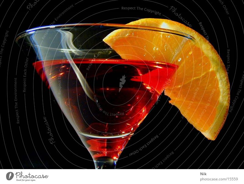 CampariOrange Red Cocktail Alcoholic drinks orange Glass Aperitif
