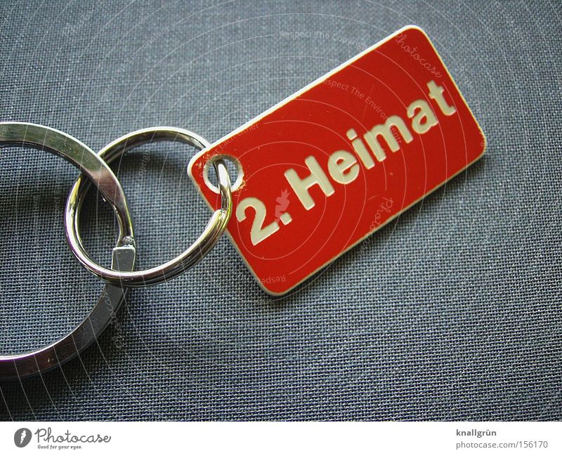 2nd home Home country Flat (apartment) Living or residing Keyring Red Gray Life Safety Signage Letters (alphabet) Characters Second home