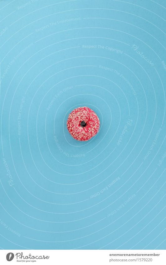 doonut Art Work of art Esthetic Pink Blue Donut Sugar Icing Sugar refinery Coulored sugar candy Delicious Unhealthy Calorie Rich in calories Contrast