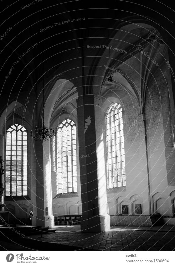 Lusatian Gothic Woman Adults Church Dome Manmade structures Window Column Arch Church window Gothic period sanctuary choir room Illuminate Tall Belief