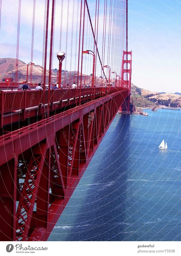 Golden Gate Bridge Steel USA San Francisco Architecture