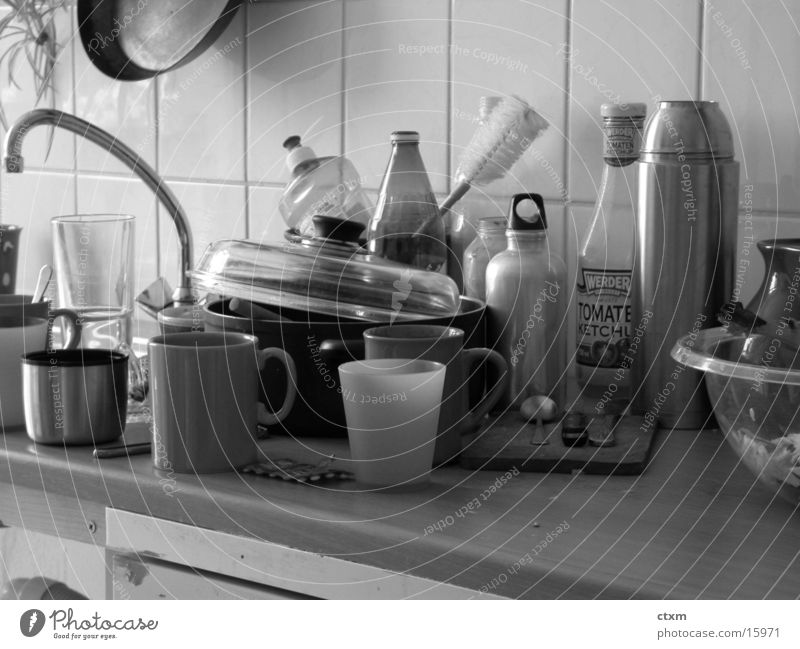 washing up again ... Do the dishes Kitchen Crockery