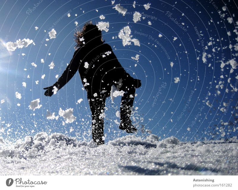 SNOWMAN Snow Snowfall Man Flake Joy Winter Sun Light Shadow Sky White Blue Cold Movement