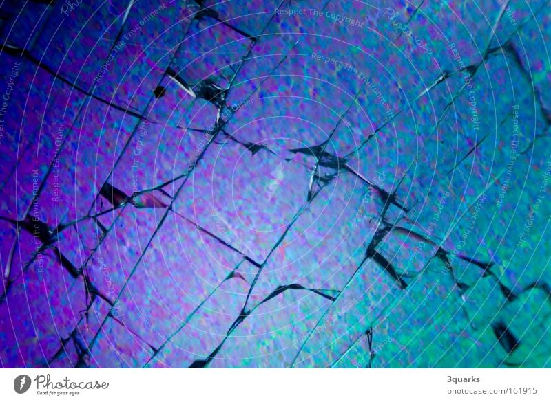 broken glass Light Jump Shard Blue Fragile Structures and shapes Broken Glass Photomicrograph Destruction Macro (Extreme close-up) Close-up fragment