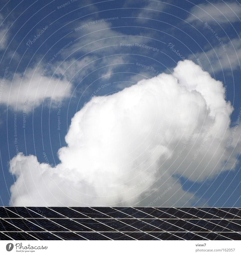 cheerful to cloudy Industry Energy industry Technology Renewable energy Solar Power Sky Clouds Line Stripe Authentic Simple Modern Clean Hope Idea Identity