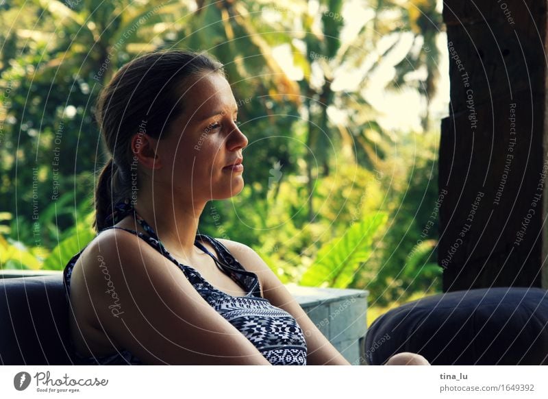 Relaxing in Ubud Beautiful Wellness Relaxation Meditation Vacation & Travel Tourism Adventure Young woman Youth (Young adults) 1 Human being 18 - 30 years