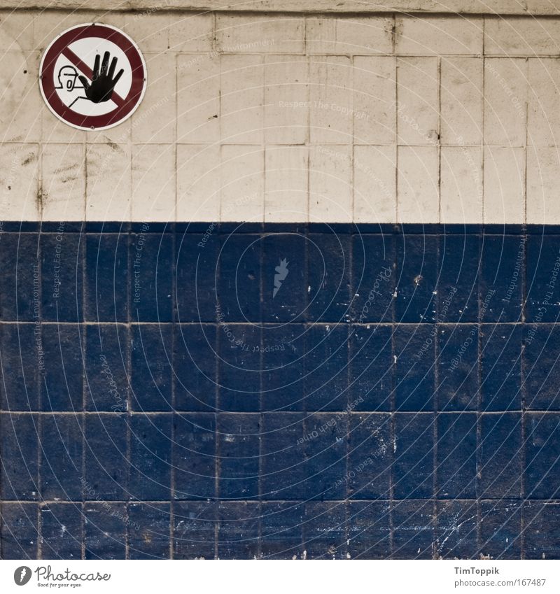 Just don't #2 Exterior shot Copy Space left Copy Space right Copy Space top Copy Space bottom Copy Space middle Wall (barrier) Wall (building) Bans Hand Tile