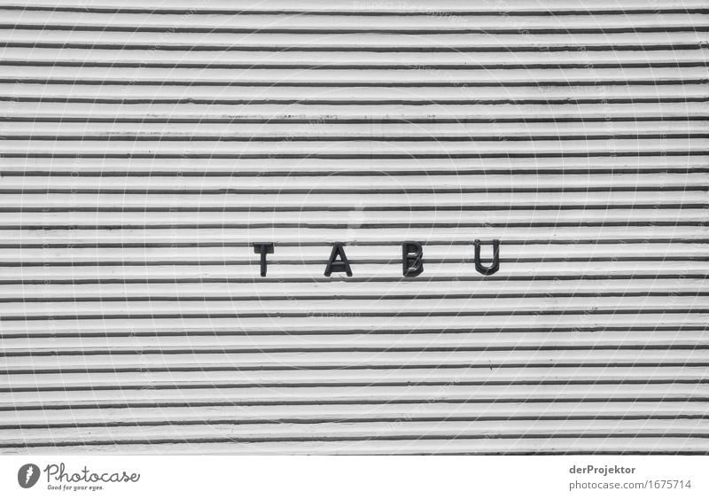 T A B U House (Residential Structure) Wall (barrier) Wall (building) Sign Characters Threat Famousness Cold Curiosity Interest Fear Jealousy Mistrust Envy