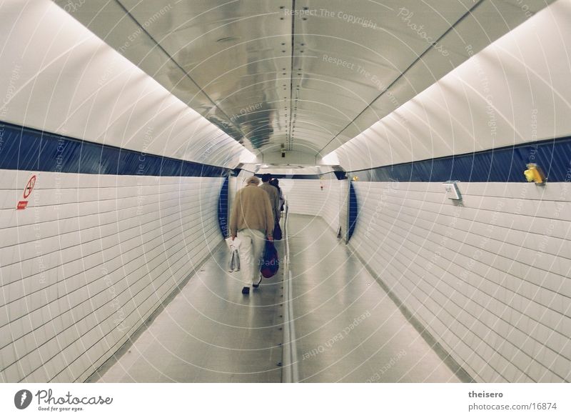 disposable tube Tunnel London London Underground Infinity Architecture Escape