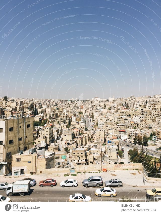 Amman Vacation & Travel Tourism Adventure Sightseeing City trip Jordan Small Town Capital city Downtown Skyline Populated Deserted House (Residential Structure)