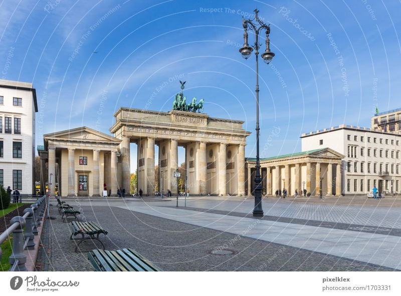 Brandenburg Gate Vacation & Travel Tourism Sightseeing City trip Berlin Germany Town Capital city Downtown Places Manmade structures Building Architecture