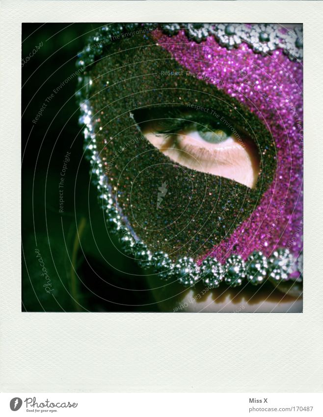 mask Colour photo Multicoloured Interior shot Detail Looking into the camera Feasts & Celebrations Hallowe'en 1 Human being Actor Dance Event Opera Accessory