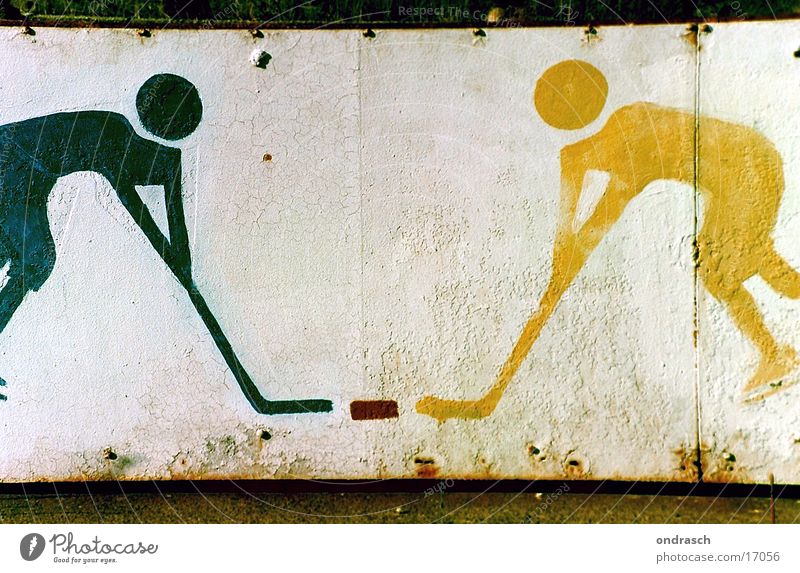 allsokay Ice hockey Playing Symbols and metaphors Sports team Ice-skates Sign Fight Piece signet puk