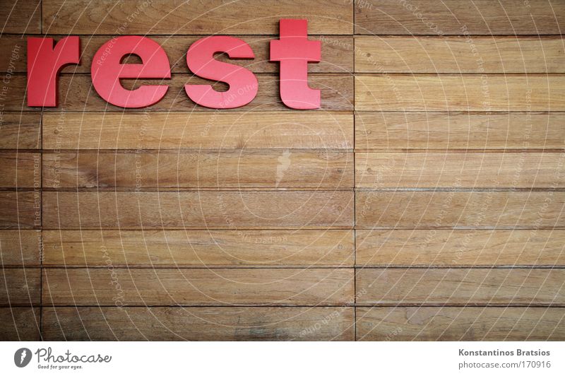 REST Colour photo Interior shot Deserted Copy Space left Copy Space right Copy Space bottom Copy Space middle Day Wall (building) Wooden wall Plastic Characters