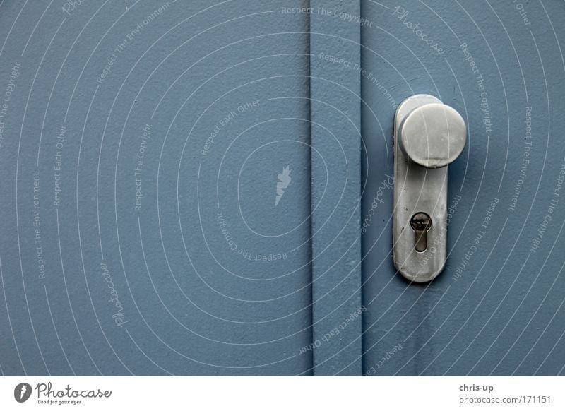 Door with handle Colour photo Subdued colour Exterior shot Close-up Deserted Copy Space left Copy Space right Copy Space top Copy Space bottom Copy Space middle