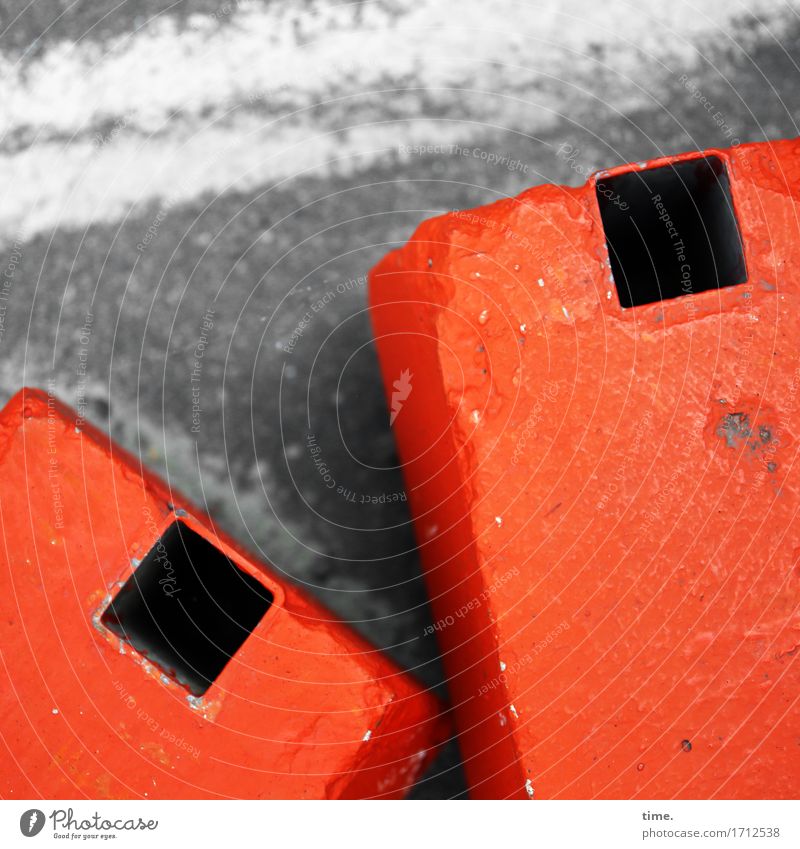 Trash! 2016 | Highlights Transport Traffic infrastructure Street Protective Grating Concrete Lie Muscular Sustainability Town Orange Power Brave Protection
