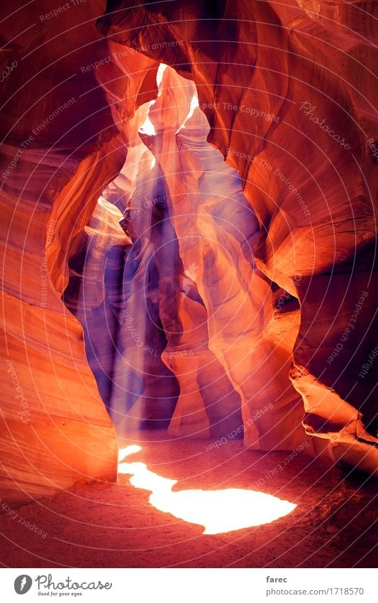 Antelope Canyon Navajo Tribal Park Nature Landscape Summer Beautiful weather Warmth Drought Desert Stone Sand Discover Relaxation To enjoy Hiking Authentic
