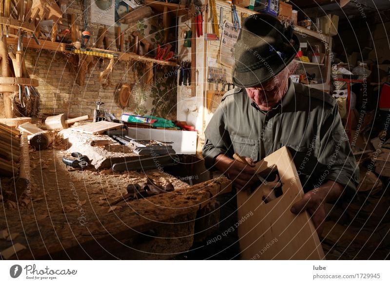 blunders Work and employment Profession Craftsperson Workplace Craft (trade) Male senior Man 1 Human being 60 years and older Senior citizen Artist Wood carver