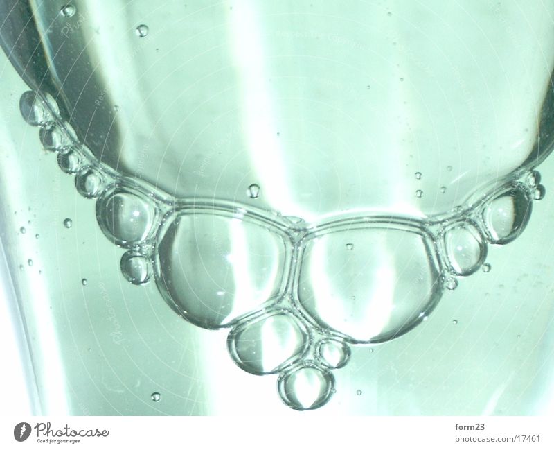 bubbles Gel Green Light Shower gel Fluid Things Blow Reflection