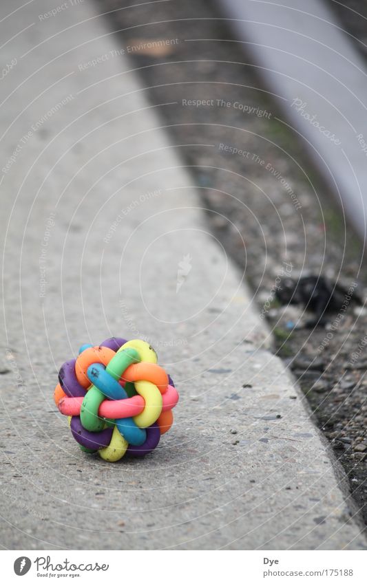 Colourful, so what? Colour photo Exterior shot Close-up Pattern Deserted Day Shallow depth of field Worm's-eye view Rail transport Toys Concrete Metal Plastic