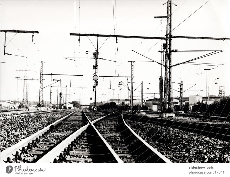 railway tracks Railroad tracks Transport