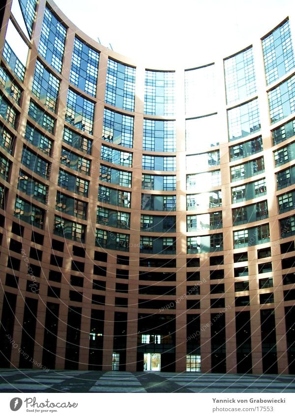 sun@european Parliament Europe Reflection Window Architecture Houses of Parliament Sun