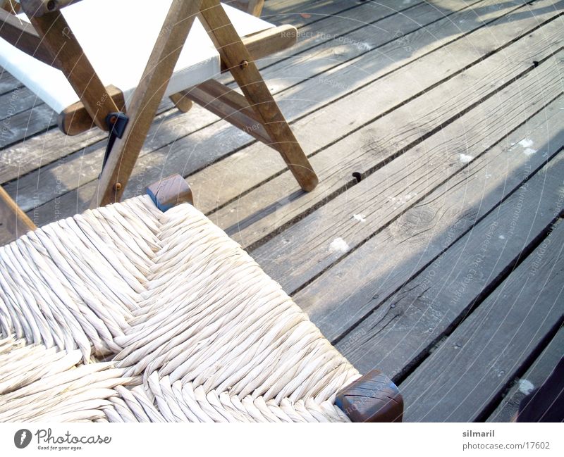 chairs Vacation & Travel Beach bar Restaurant Summer Bast Reticular Wooden floor Leisure and hobbies Sit
