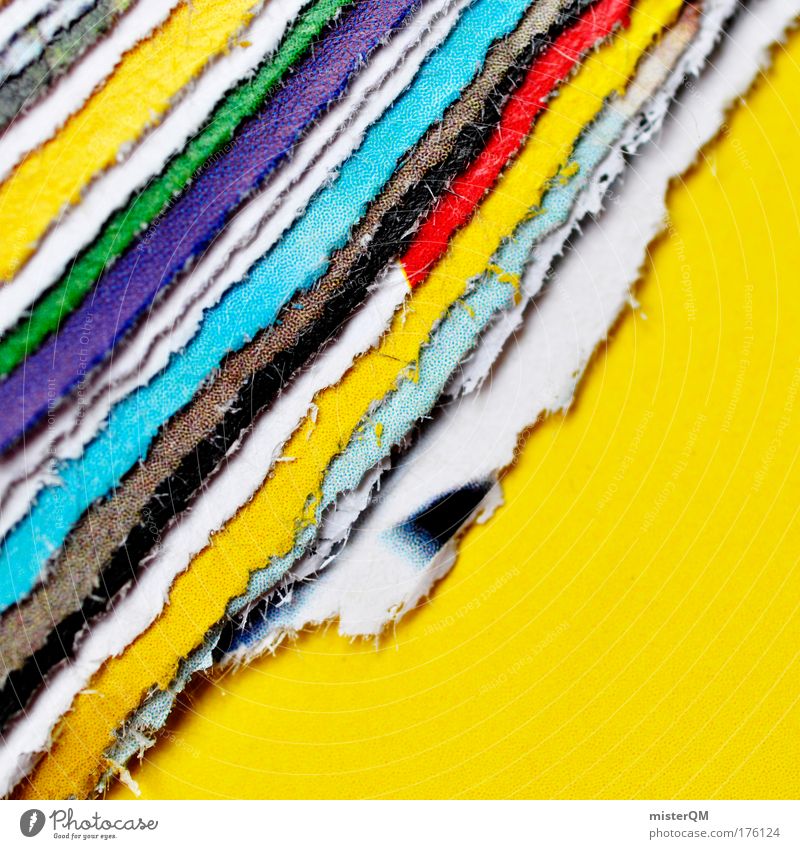 Handicraft lesson. Colour photo Multicoloured Interior shot Studio shot Close-up Detail Macro (Extreme close-up) Experimental Abstract Pattern