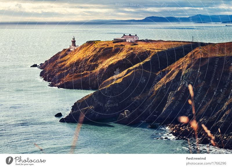 Howth Lighthouse Nature Landscape Water Spring Summer Autumn Beautiful weather Coast Esthetic Free Friendliness Gigantic Infinity Warmth Contentment