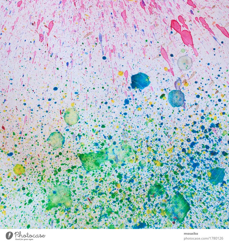 splash - pink, blue, green and yellow watercolors Design Joy Happy Decoration Wallpaper Entertainment Party Event Feasts & Celebrations Carnival New Year's Eve