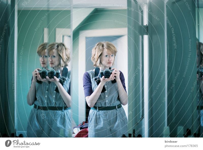 Time and Life Self portrait Mirror Bathroom 35mm Film