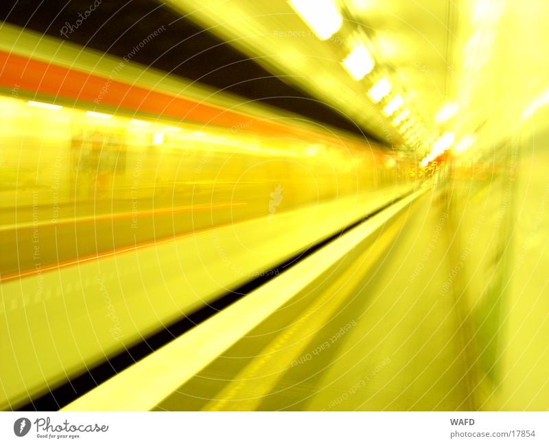 NightTrain Underground Station Light Speed Transport U2