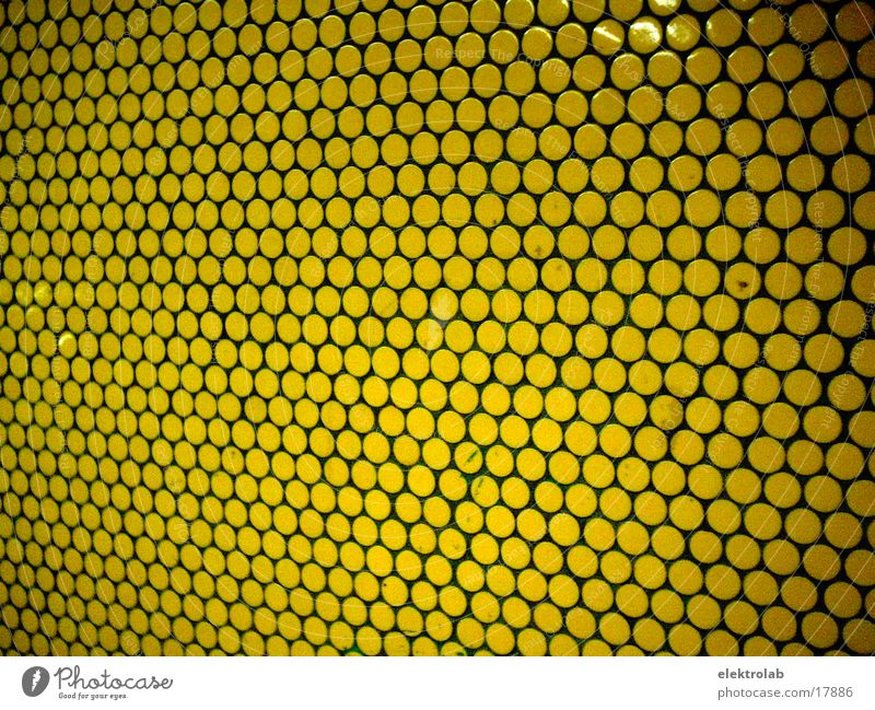 yellow wall Yellow Round Underground Transport Tile adenauerplatz