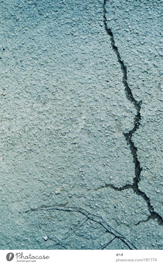 -\ Deserted Traffic infrastructure Street Lanes & trails Stone Concrete Old Broken Gloomy Dry Gray Decline Crack & Rip & Tear Concrete floor Structural change