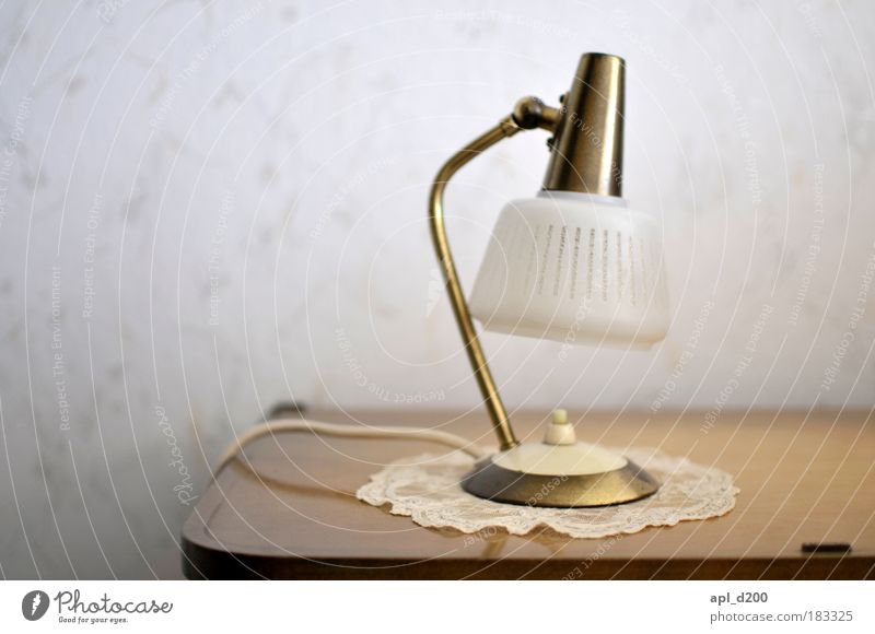 lamp holder Colour photo Subdued colour Interior shot Copy Space left Day Light Shallow depth of field Lamp Technology Energy industry