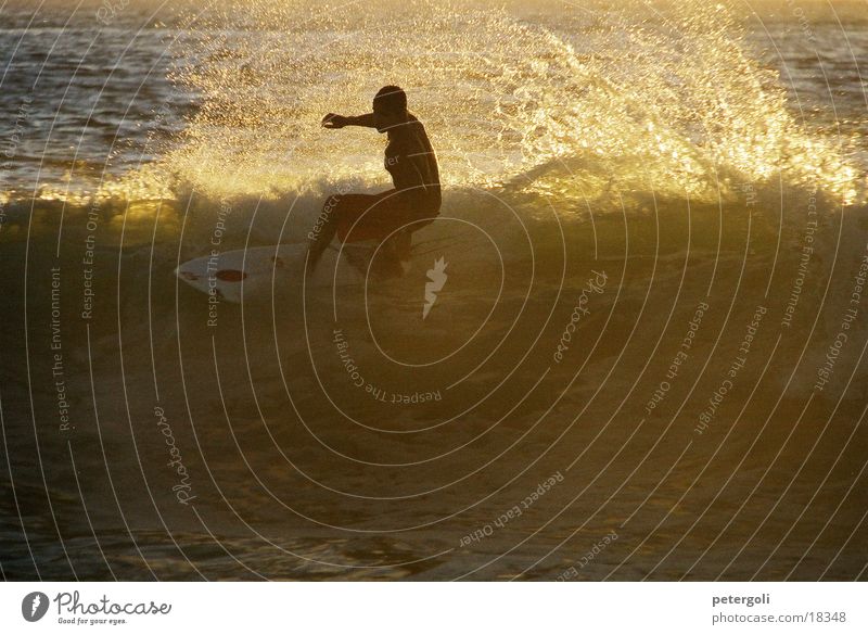 surf cnv000130 Surfing Waves Ocean Surfer Back-light Puerto Escondido Sports Sun Mexico