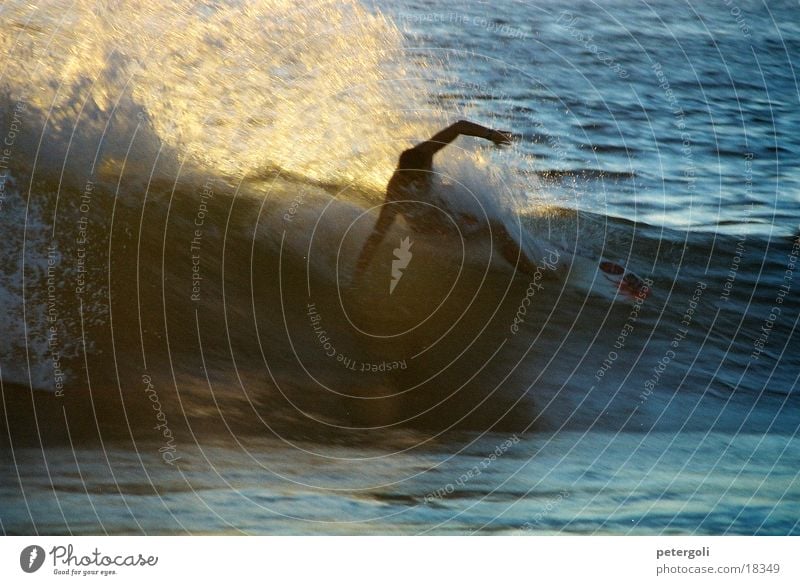 surf cnv000135 Surfing Waves Ocean Surfer Back-light Puerto Escondido Sports Sun Mexico