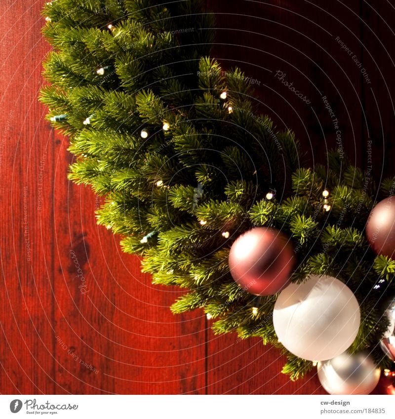 Advent wreath Wood Sphere Emotions Moody Curiosity Belief Fragrance Christmas decoration Christmas & Advent Christmas tree Glitter Ball Wooden board