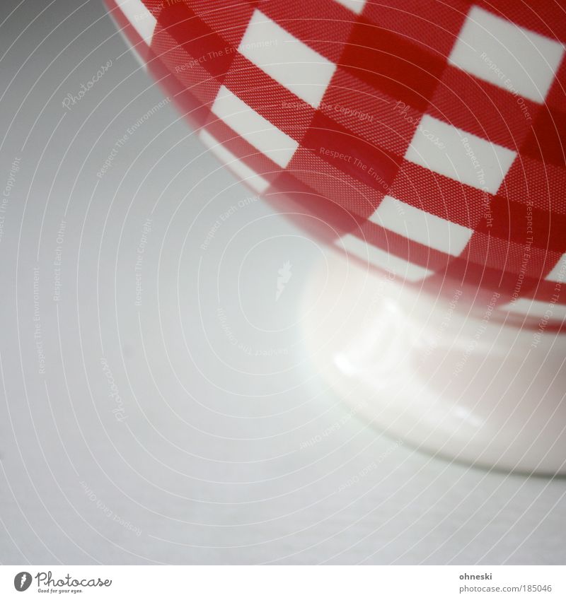shell Food Yoghurt Dairy Products Grain Dessert Cereal Nutrition Hot Chocolate Coffee Crockery Bowl Red White To enjoy Porcelain Desert bowl Checkered